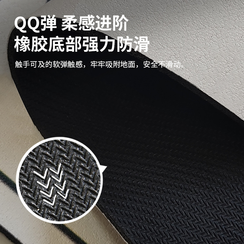 Alfombra de absorción de agua para baño de viento silencioso, alfombra de barro de diatomeas, alfombra antideslizante doméstica en la puerta del baño, resistencia a la suciedad y fácil cuidado