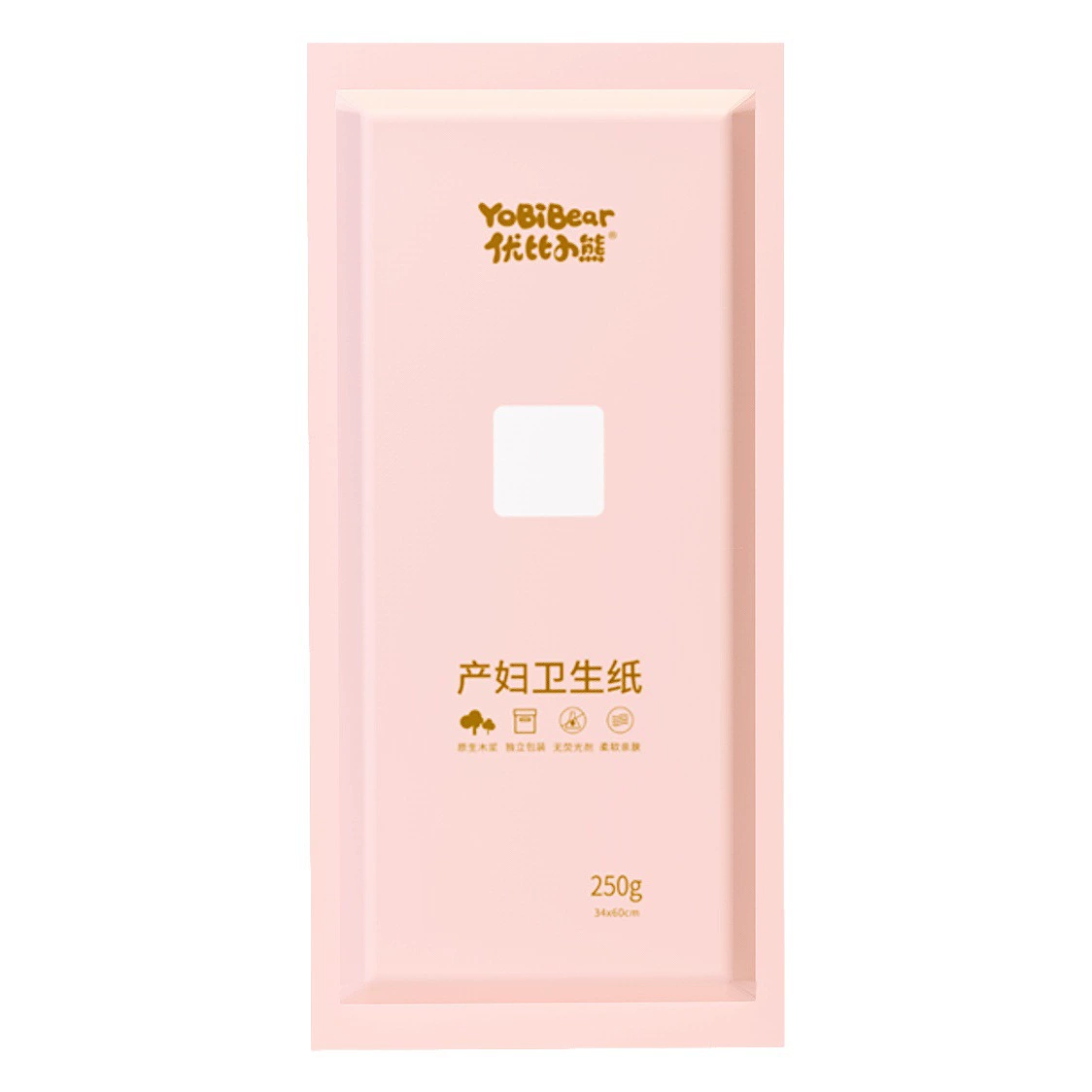 Юби Медведь 250 г туалетной бумаги для матери