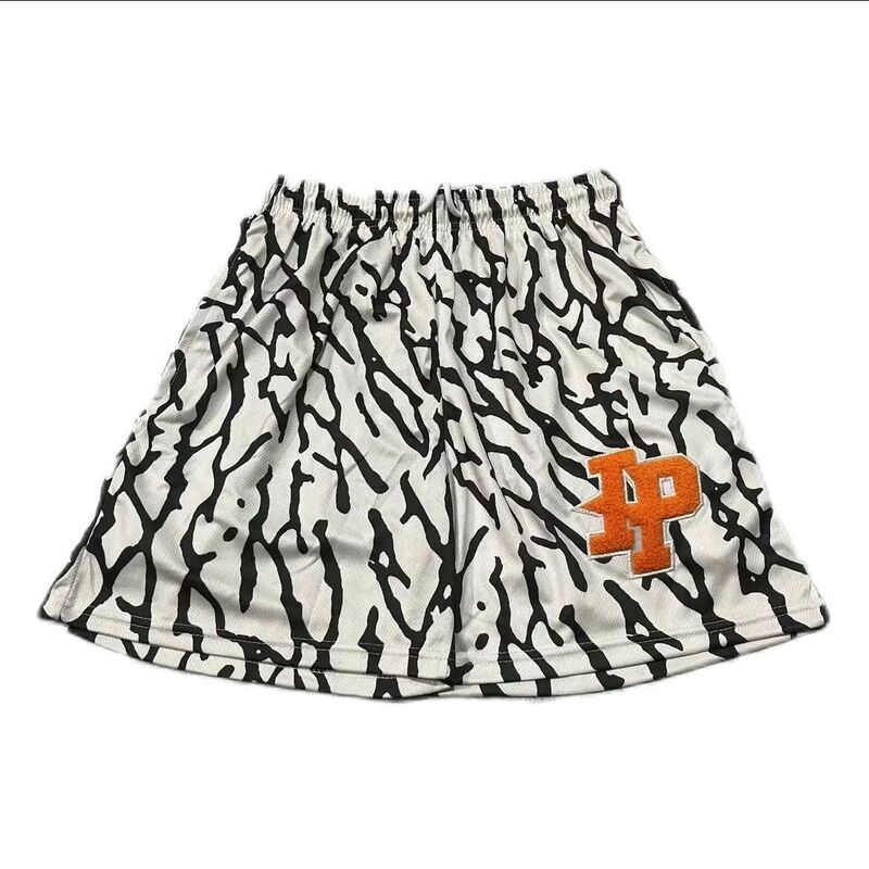 Animal Print Series American-Style Men's Summer Shorts Knee-Length Snakeskin Niche Basketball Shorts Trendy Brand