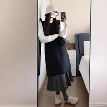 早春季半身裙套装女2025新款韩系学院风chic高级感减龄一整套穿搭