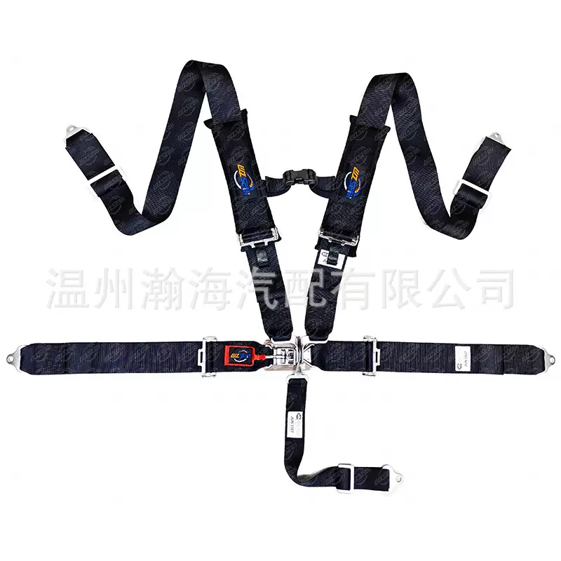 3英寸5点式SFI认证汽车安全带 UTV四驱山地越野车卡丁车安全带