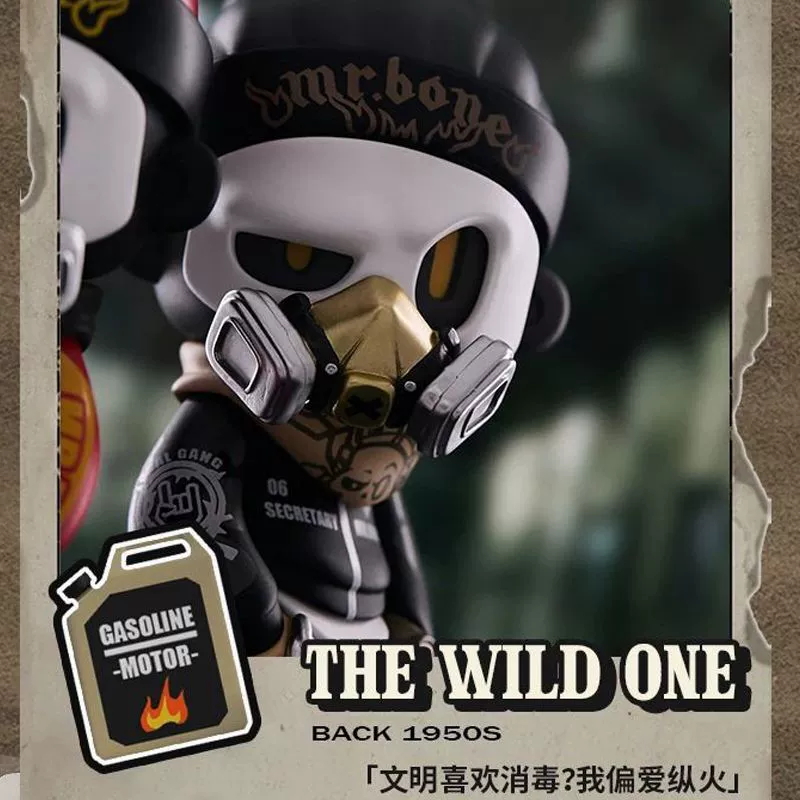 Gongshe TheWild новый мистер Кости пятая поколения модная игрушка-фигура слепой ящик серия украшения модель прочие