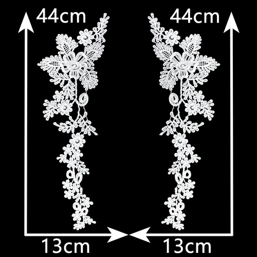 Computer embroidered same style lace collar DIY lace hollow lace dress accessories wholesale for sale