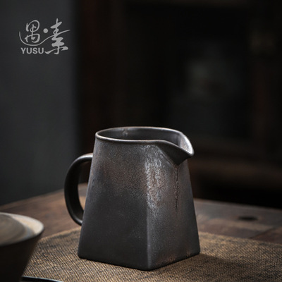 Retro Gilt Justice cup Chinese style Kungfu Online tea set ceramics household tea utensils teacup Chahai Fair