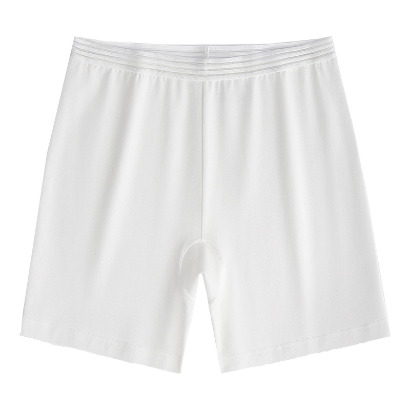 60 modal cuatro estaciones de las mujeres delgadas anti-rizado de algodón de fondo de cintura alta anti-exposición pantalones de seguridad en stock