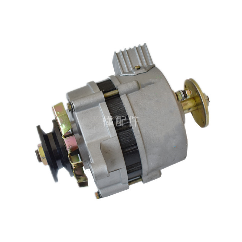 Agricultural small four-wheel tractor generator electric rolling belt fan permanent magnet pure copper rechargeable battery AC/DC Universal