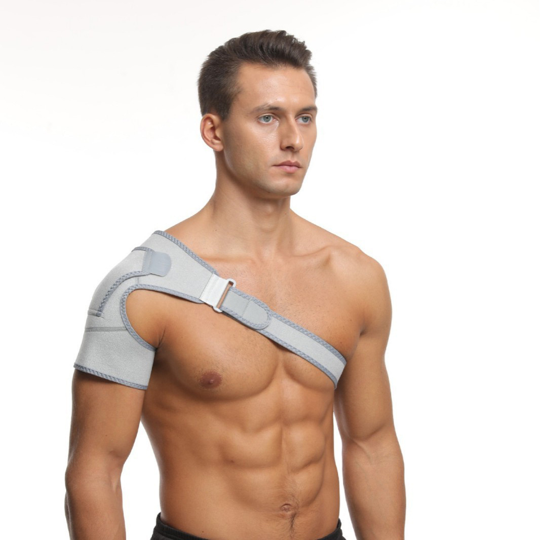 Cruz-frontera otoño e invierno cálido hombro pad puede agregar bolsa de hielo ajustable deportes hombro anti-CEPA universal protección para hombres al por mayor