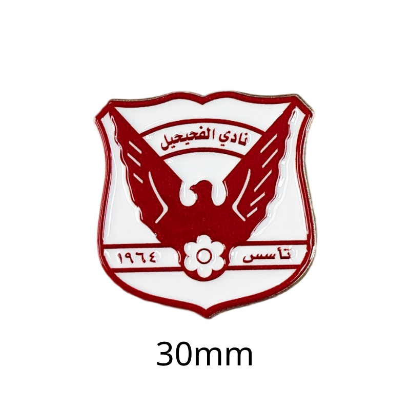 Insignias metálicas transfronterizas, pegatinas para teléfonos móviles, broches, Copa Mundial, Liga de Campeones, club de fútbol, insignias del Real Madrid, insignias del Liverpool al por mayor