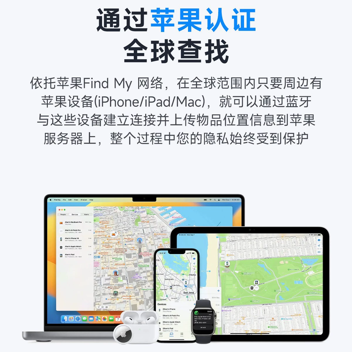 AirTag Специальное интеллектуальное средство против потери от Apple Global Location Tracker