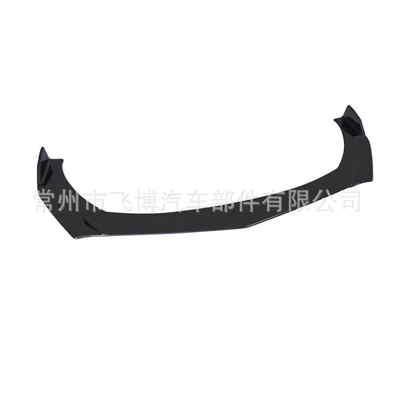 Universal front spoiler for cars, front lip for sedan and hatchback, body kit modification parts, front lower bumper decorative parts