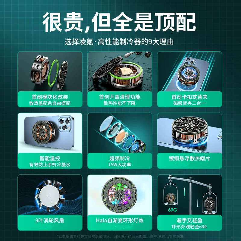 蓝科趣 Мобильный телефон, съемный радиатор охлаждения, Android