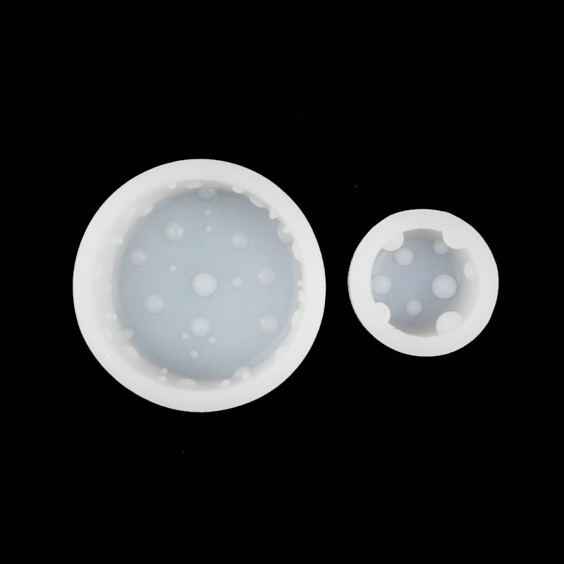 QUESO tamaño redondo pastel de fondant mousse helado molde para hornear jabón hecho a mano yeso arcilla DIY