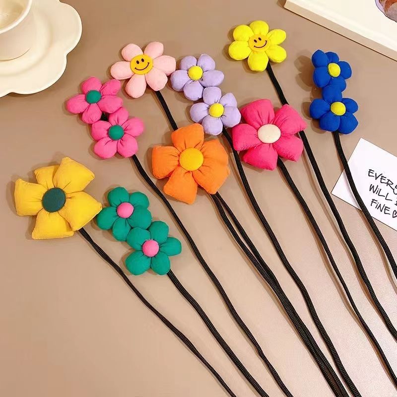 De los niños updo artefacto perezoso doble flor updo Rod bola cabeza pelo rizador de la muchacha headwear nuevos accesorios para el cabello de la muchacha