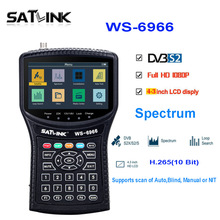 SATLINK WS-6966 DVB-S/S2 Satellite Finder Meter 高清寻星仪