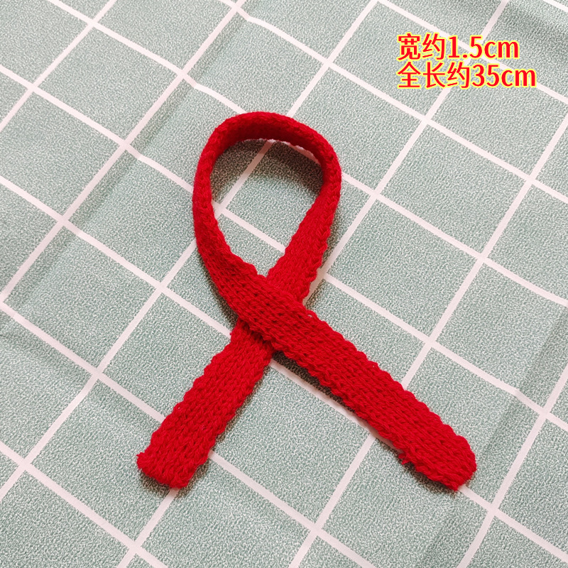 Venta caliente perro cabeza 14cm muñeco de peluche suéter colección de accesorios de ropa rabu ropa spot al por mayor