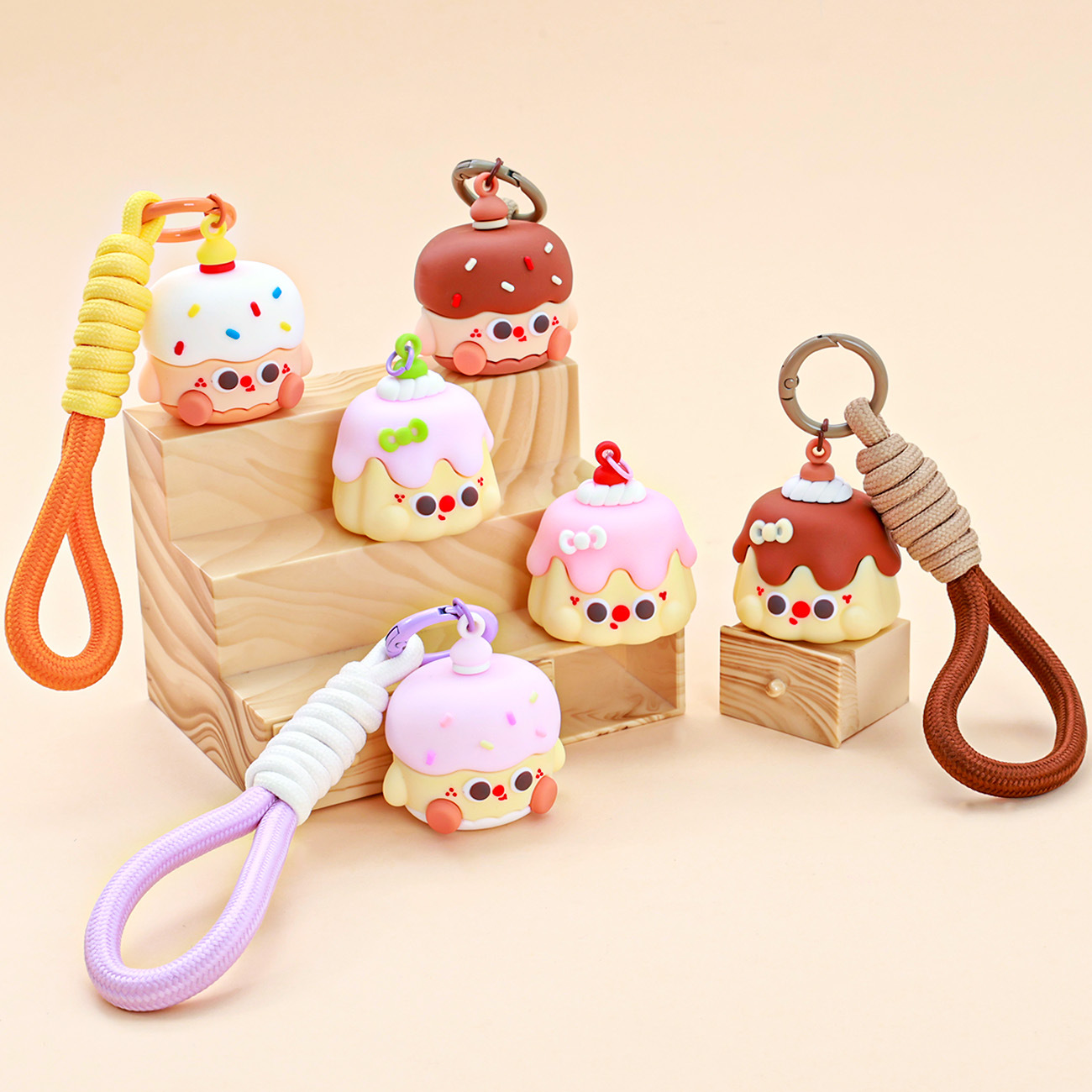 Móc khoá dây thừng pudding 17,7k/c (lố 10)