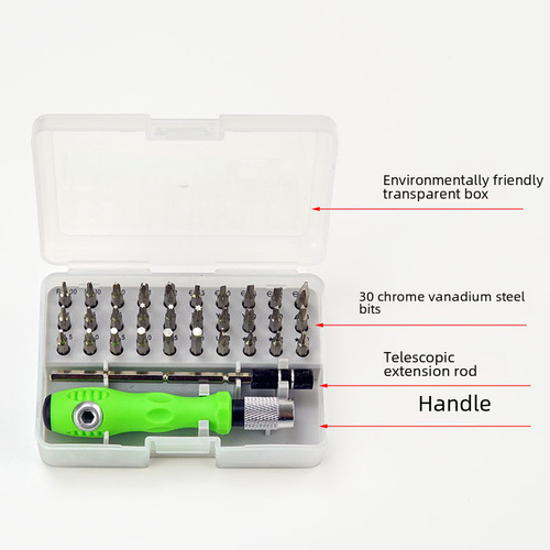Multifunction Set Screwdriver 32-in-1 Set Screwdriver Phone Assembly Screwdriver Phone Disassembly Tool