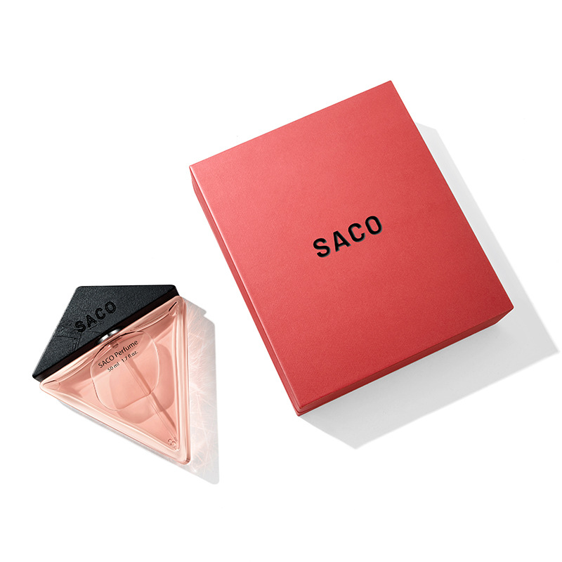 SACO, yo no puedo imaginar, fragancia de mujer, fragancia duradera, fragancia femenina, fragancia fresca, rosa, caja de regalo.