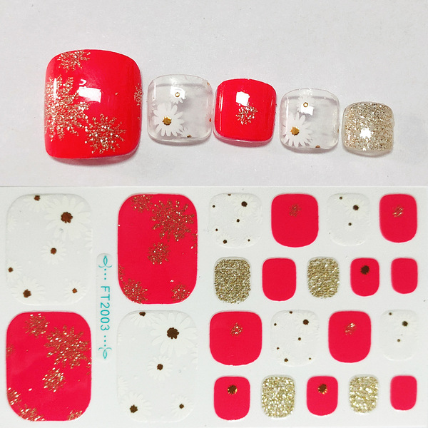 summer fake nails