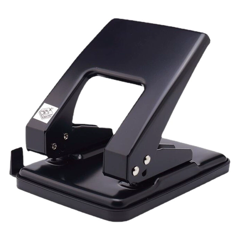 Может получить отличный 9818 Дырокол с 2 отверстиями металлическая краска серии трудосберегающий 40-страничный Дырокол среднего размера