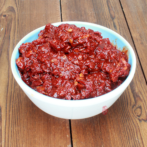 Hengfeng and red oil Pixian bean paste 12 pounds large barrel authentic Sichuan home cooking wholesale seasoning catering commercial