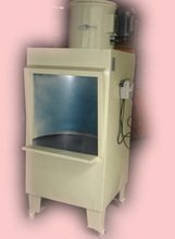 喷光机喷光台皮鞋上光喷光室400圆弧式喷光室水帘漆雾净化台