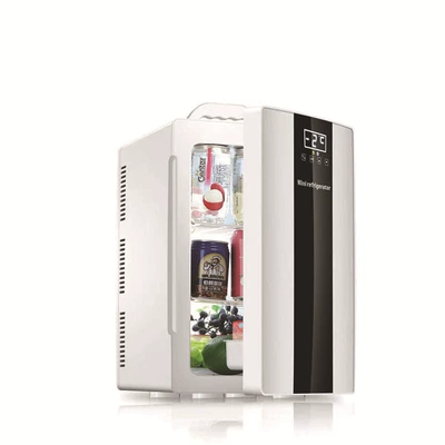22L Car Refrigerator Mini Mini Refrigerator Car Home Dual-use Dormitory Rental Room Cooling and Heating Dual-use Double-door Refrigeration and Fresh-keeping Box
