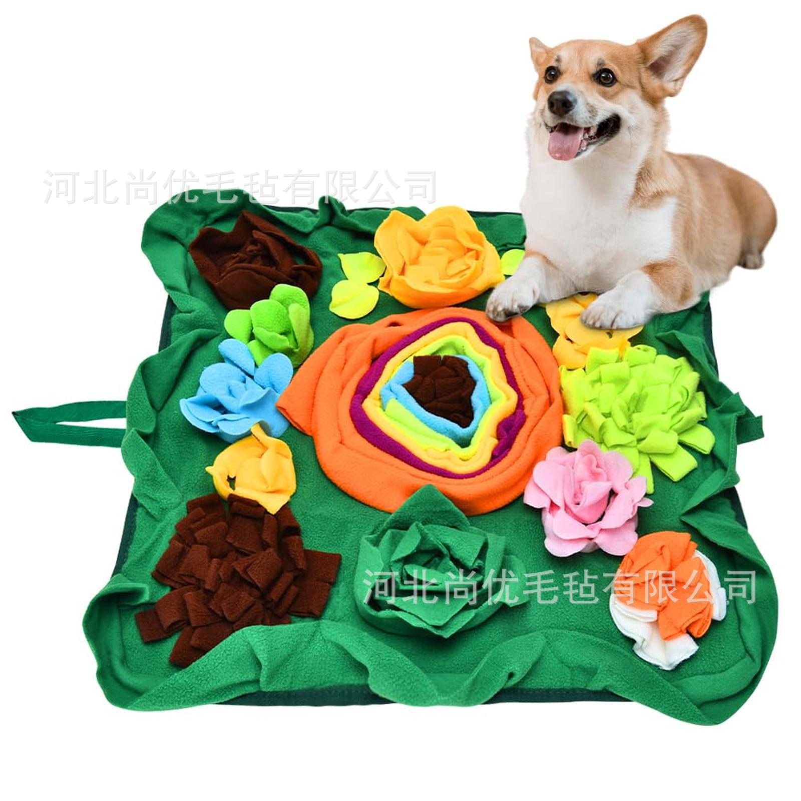 Spot almohadilla para olfatear para mascotas transfronterizas, juguetes educativos para perros y gatos, almohadilla para forrajeo para perros, almohadilla para comida lenta y anti-asfixia
