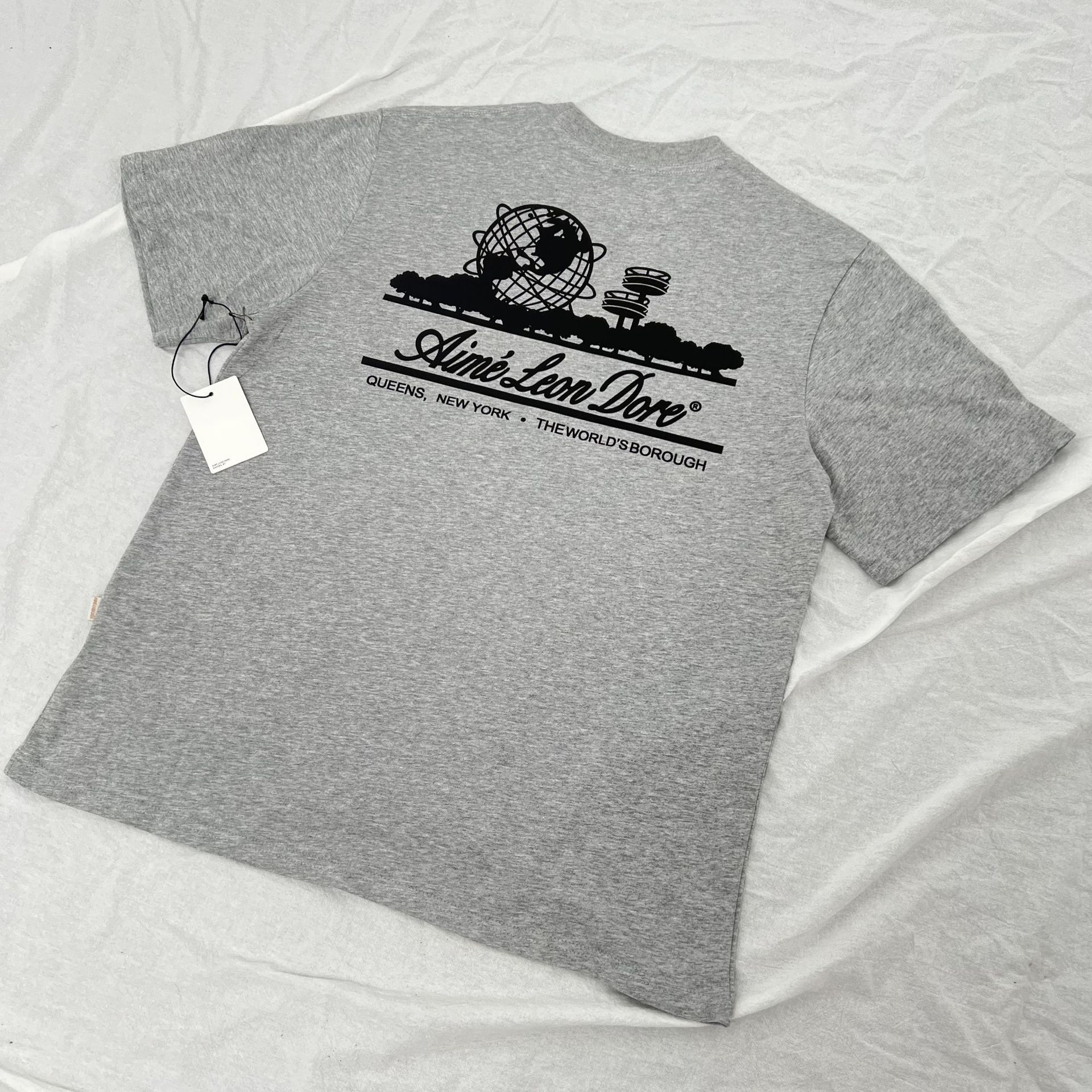 Aimé Leon Dore Unisphere T-shirt Heather Grey