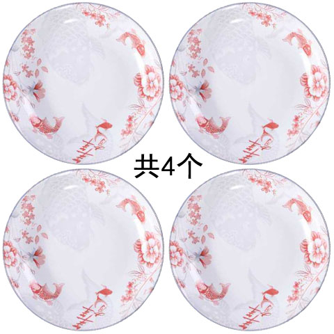 << <12접시(빨간색 4개) >>