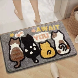 地垫;家用地毯;餐垫、餐巾