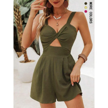 C 88558 Camisole twisted jumpsuit ����Ť�Y�B�wѝ�羳