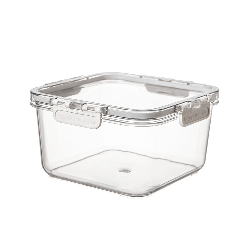 食品級密封冷蔵庫保存箱冷凍プラスチック果物箱厨房分注箱家庭用透明収納箱|undefined