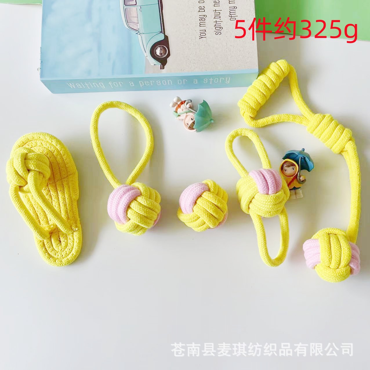 Amazon se especializa en juegos de juguetes para mascotas, cuerda de algodón Macron, molares, juguetes para perros resistentes a morder, bolas de juguetes para mascotas al por mayor