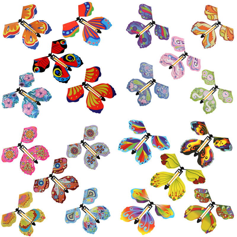 magic flying butterfly with butterfly