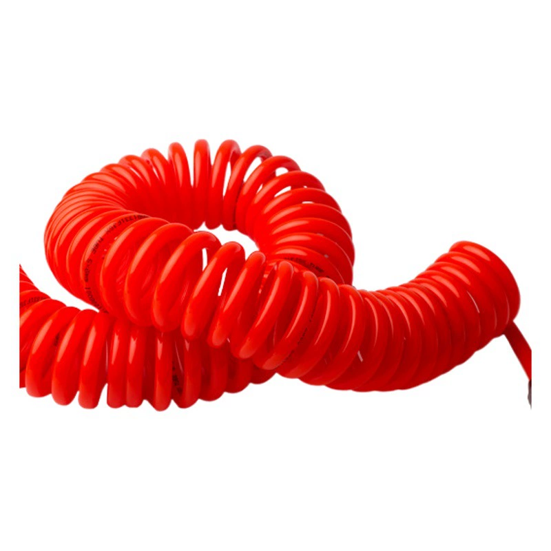 Пневматическая пружинная труба Шланг воздушного давления Телескопическая труба 8*5 10*6,5 12*8 Пневматический шланг спиральная труба