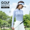 Light blue long sleeves [love buttons/elastic fabric/breathable and sweat-wicking] YF834