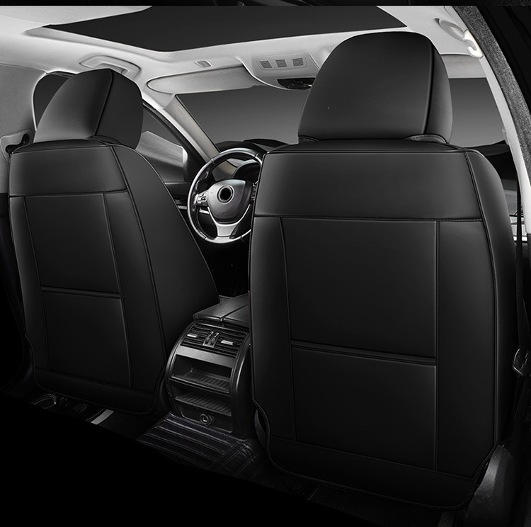 New Nappa Leather Fixed Lumbar Support Three-Dimensional Car Seat Cover, Universal for All Seasons, Car Seat Cushion Exclusively Available on Amazon