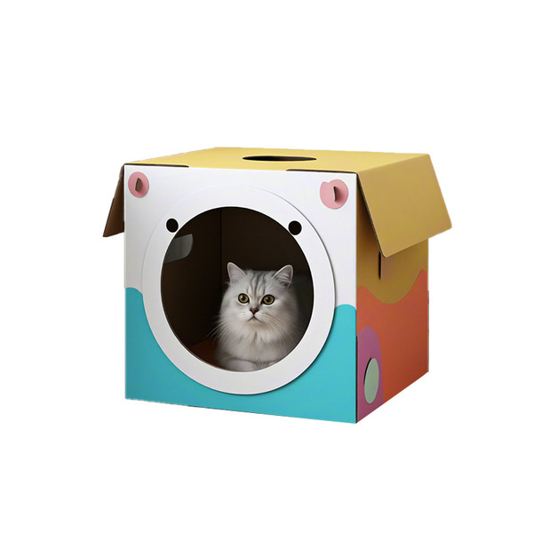 New cat carton paper cat nest cat nest and cat scratch board…