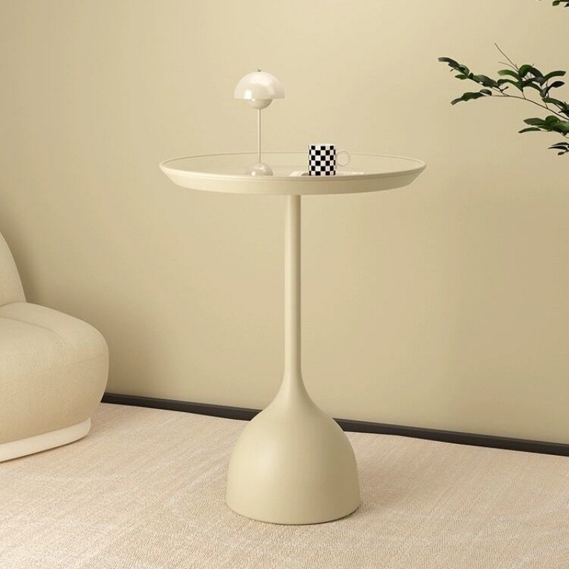 탄소강페인트-소형 밀크화이트-와인잔 스타일-폭 34.9 높이 59