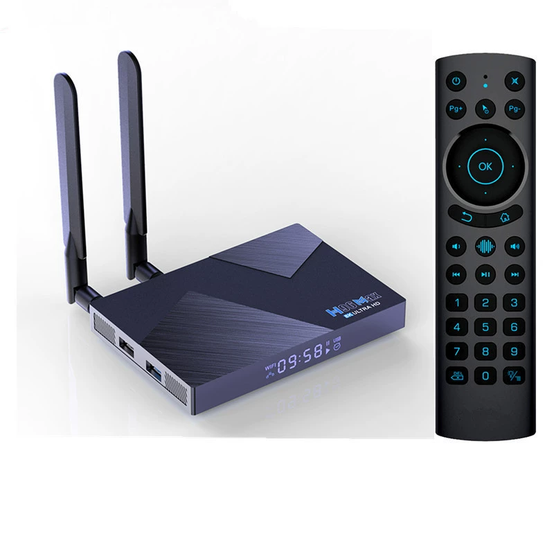 H96max v58 набор - ТВ-приставка RK3588 Android 12 8Г/64Г двойной - частоты WIFI6 Bluetooth 8KTVBOX