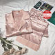Foreign Trade Shake Voice Live Pajamas Women's Spring and Autumn Ice Silk Long Sleeve Pants Thin Student Ins Dormitory Wearing Pajamas