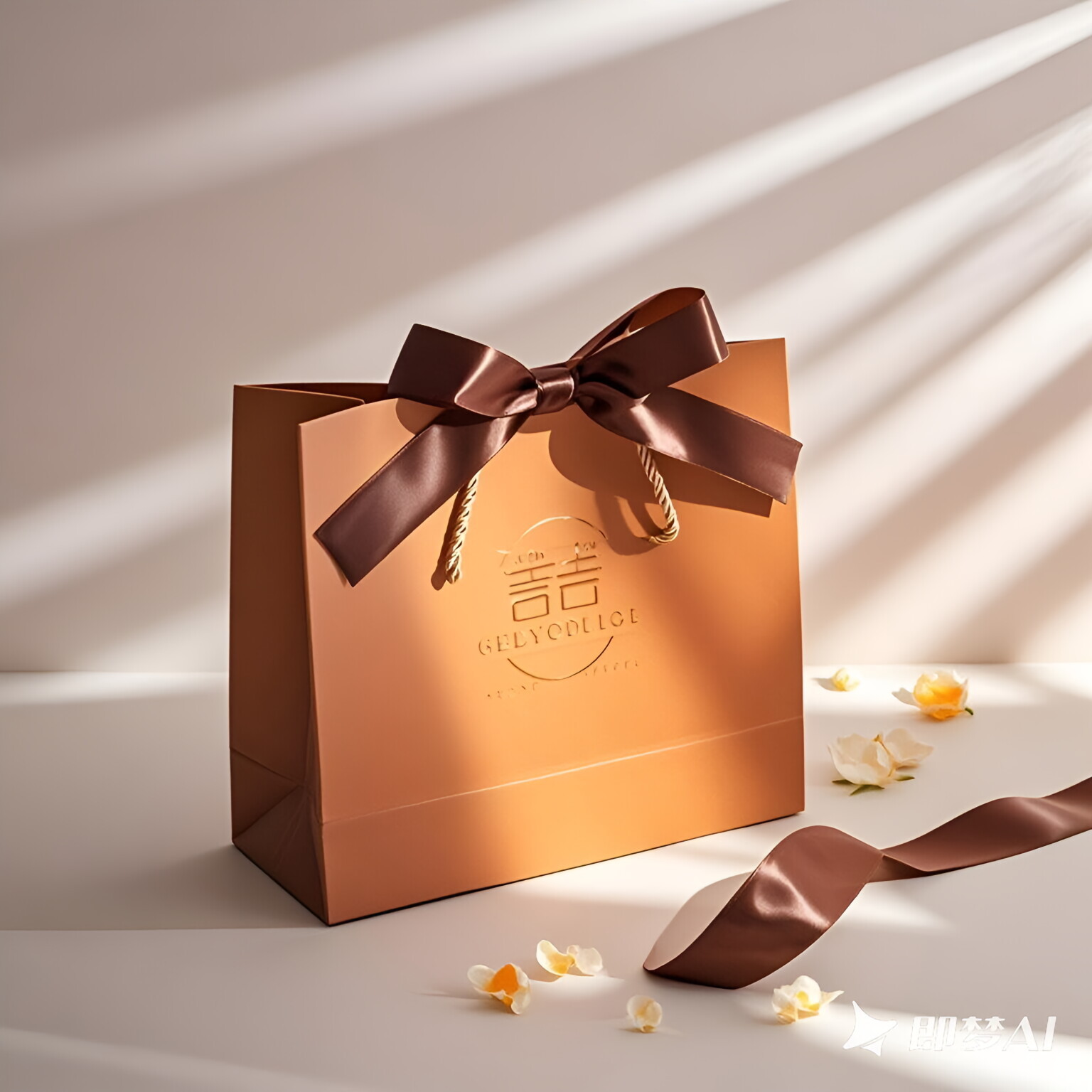 纸袋啶制手提袋礼品袋服装店礼品袋子轻奢高档专用方底绳子折叠