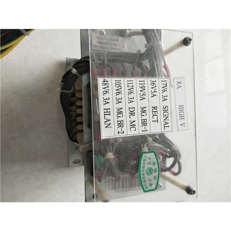 新永大电梯DC005799|DC005800控制柜单相变压器PHASE-1-CAP1250VA