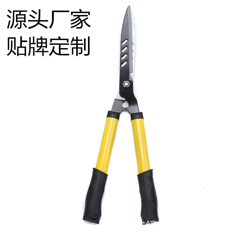 外贸绿晟篱笆剪50号钢草坪剪绿篱修枝剪刀园艺绿化大剪刀园林批发