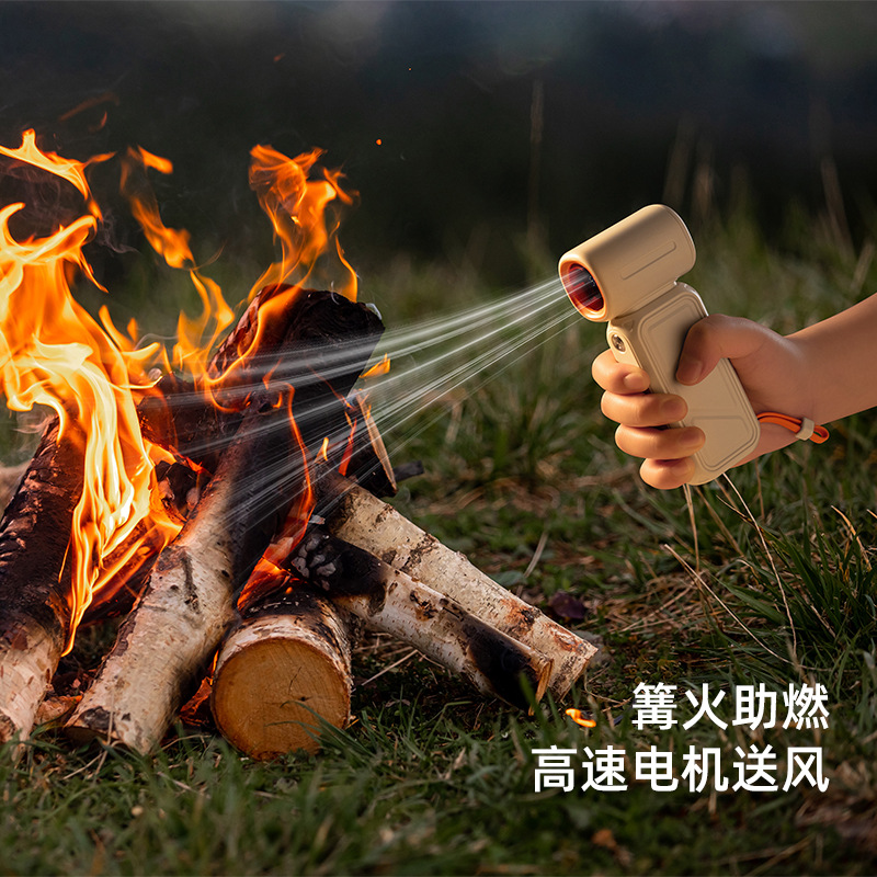 Huracán de alta velocidad violenta turbina pequeña cañón de viento especial para las pestañas de belleza portátil mini hielo sensación de gran ventilador de bolsillo