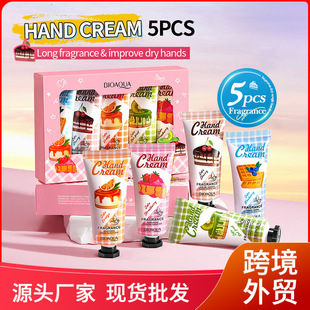Full English Hand Cream Bioaoua Fragrance Moisturizing Hand Cream Set Autumn and Winter Moisturizing Cross-Border Export Wholesale