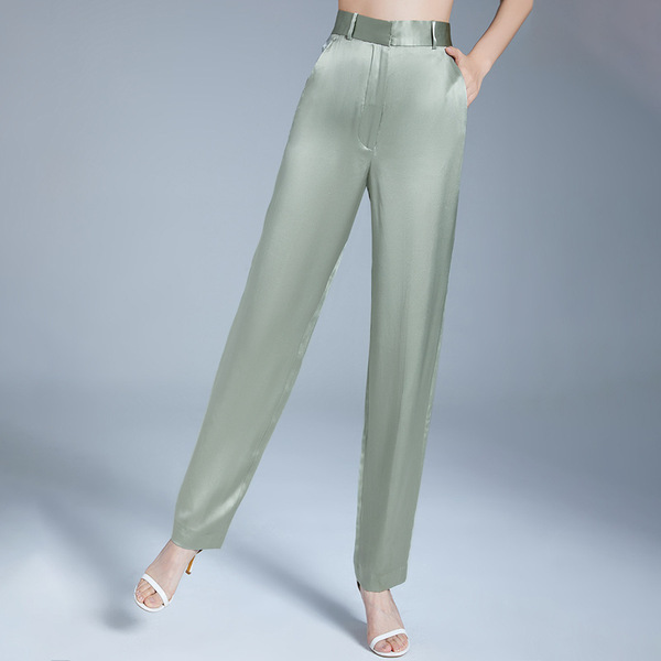 Silk thin cool comfortable trousers