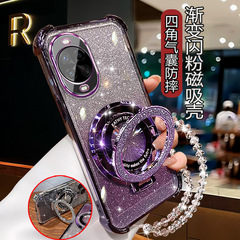 适用华为nova14手机壳全包防摔Nova14Pro高级闪粉nowa14Ultra硅胶