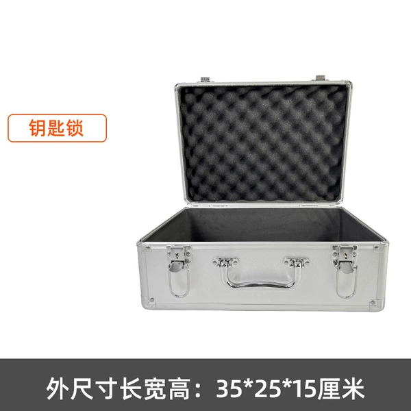 [银色 铝手提箱 外尺寸35x25x15*咨询客服*铝合金*/*/*/*如图所示]